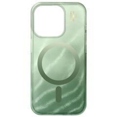 iDeal of Sweden Clear Case MagSafe Apple iPhone 15 Pro - Sage Green