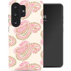 Selencia Vivid Case with MagSafe Samsung Galaxy S26 Ultra - Paisley Blush
