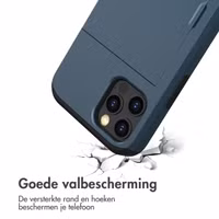 imoshion Backcover met pasjeshouder Apple iPhone 15 - Donkerblauw