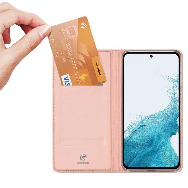 Dux Ducis Slim Softcase Bookcase Samsung Galaxy A54 (5G) - Rosé Goud