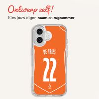 Ontwerp je eigen Nederlands Elftal Clear Backcover Apple iPhone 17 - Nederlands Elftal '04