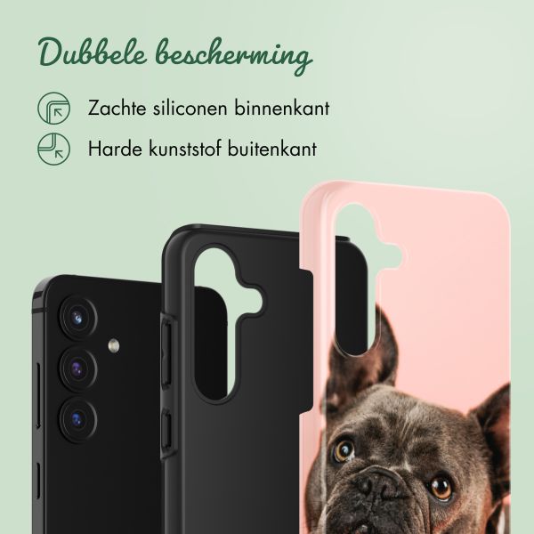 Ontwerp je eigen tough case Samsung Galaxy S25 FE - Wit