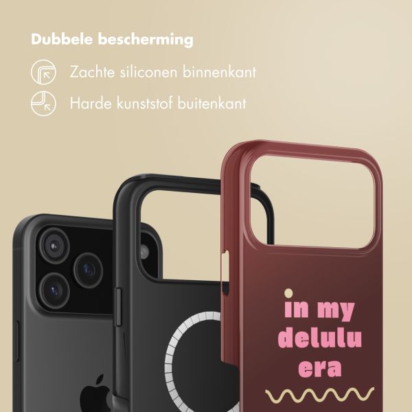 Selencia Vivid Backcover met MagSafe Apple iPhone 17 Pro - Delulu