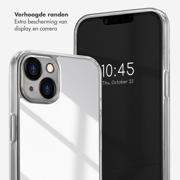 Selencia Mirror Backcover Apple iPhone 13 - Zilver