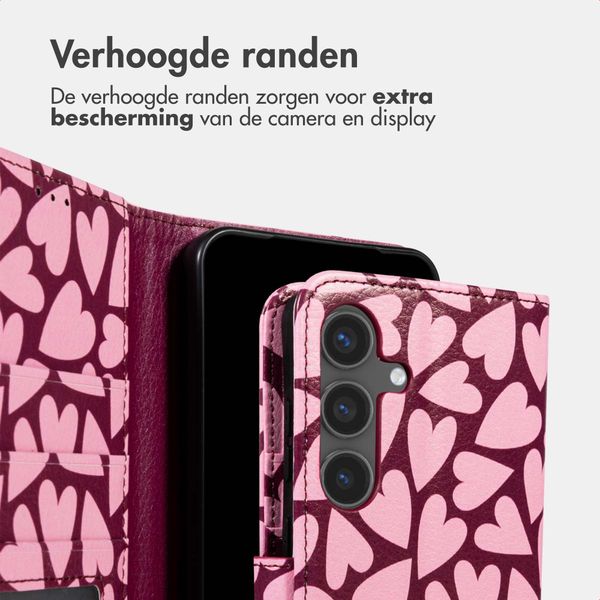 imoshion Design Bookcase Samsung Galaxy S25 - Hearty Blush