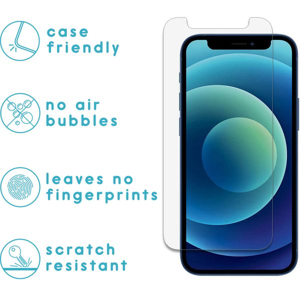 imoshion Anti-Shock Backcover + Screenprotector iPhone 12 Mini