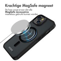 Accezz Rugged Frosted MagSafe Backcover Apple iPhone 14 - Zwart