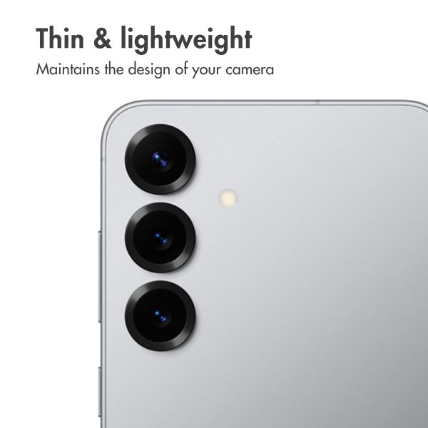 imoshion Camera Protector Glass 2-pack Samsung Galaxy S25 Plus - Silver Shadow