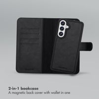 Selencia Olyn Detachable Bookcase with MagSafe Samsung Galaxy S26 Plus - Black
