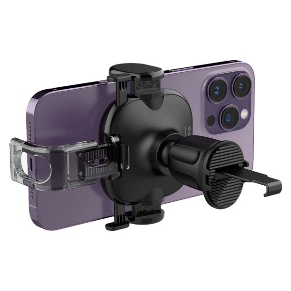 Spigen OneTap Telefoonhouder – Ventilatierooster – Universeel – Zwart