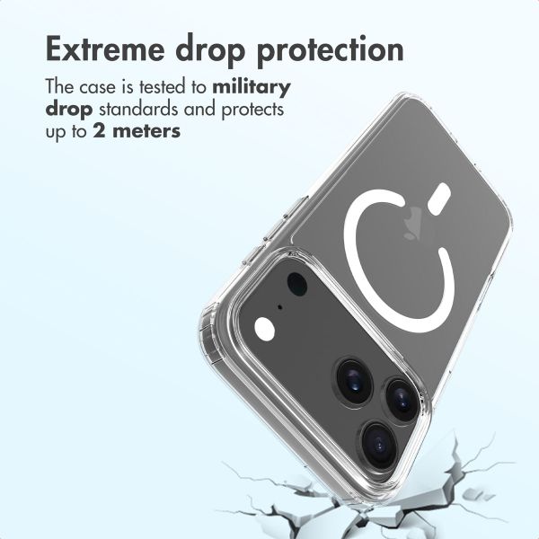 Accezz Xtreme Impact Back Cover with MagSafe Apple iPhone 17 Pro Max - Transparent