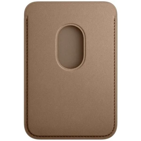 Apple FineWoven Wallet MagSafe met 'Zoek-mijn' functie - Taupe