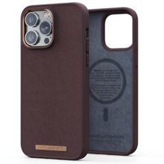 Njorð Collections Genuine Leather MagSafe Case iPhone 14 Pro Max - Dark Brown