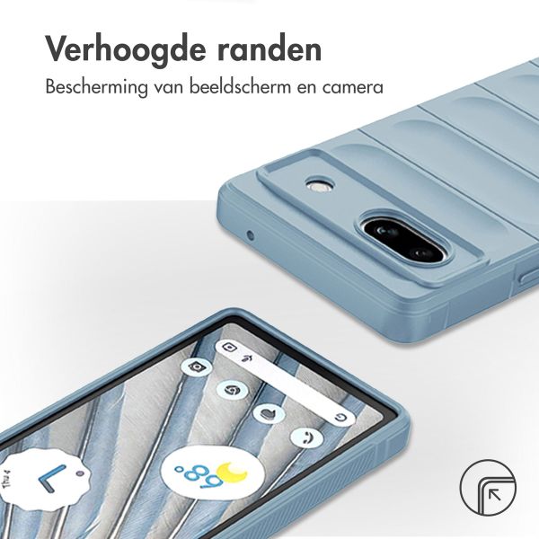 imoshion EasyGrip Backcover Google Pixel 7a - Lichtblauw