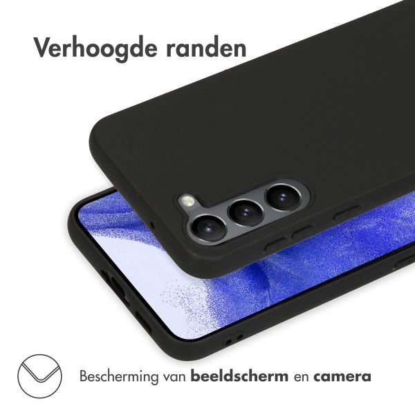 Accezz Color Backcover Samsung Galaxy S23 Plus - Zwart