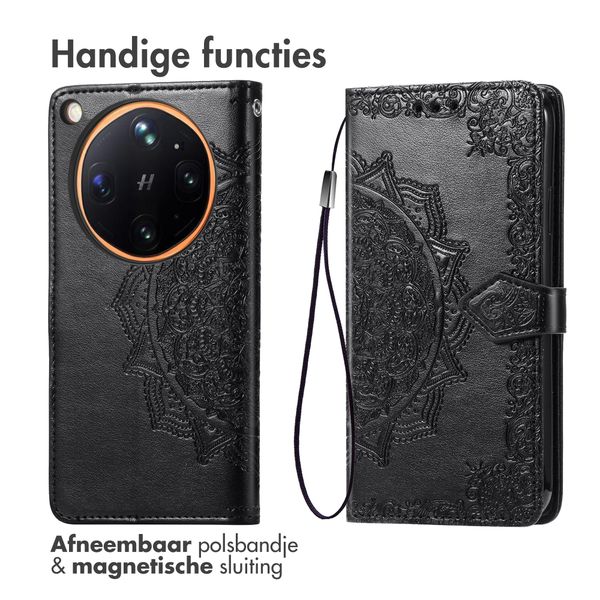 imoshion Mandala Bookcase Oppo Find X9 Ultra - Zwart