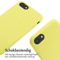 imoshion Siliconen hoesje met koord Apple iPhone SE (2022 / 2020) / 8 / 7 - Geel