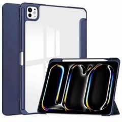 imoshion Trifold Hardcase Bookcase Apple iPad Pro 11 (2025) M5 / (2024) M4 - Donkerblauw