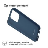 imoshion Color Backcover Apple iPhone 14 Pro - Donkerblauw
