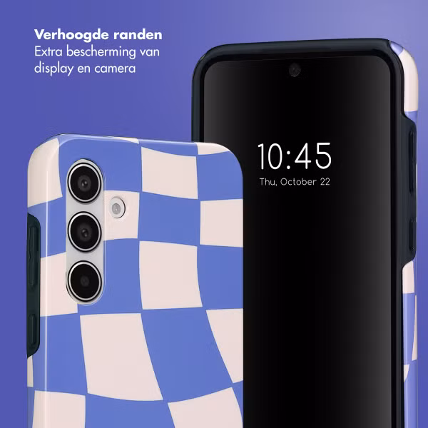 Selencia Vivid Backcover Samsung Galaxy A55 - Groovy Sapphire Blue