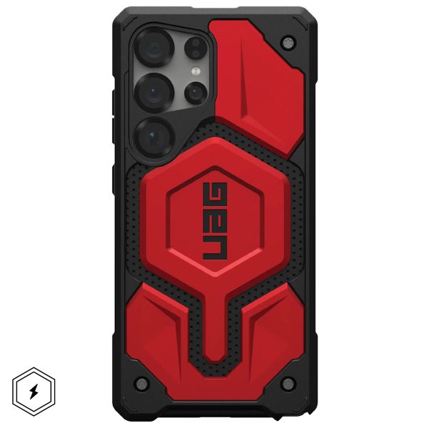 UAG Monarch Pro Backcover Samsung Galaxy S25 Ultra - Crimson