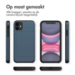 imoshion Backcover met pasjeshouder Apple iPhone 11 Pro - Donkerblauw
