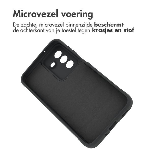 imoshion EasyGrip Backcover Samsung Galaxy A27 (5G) - Zwart