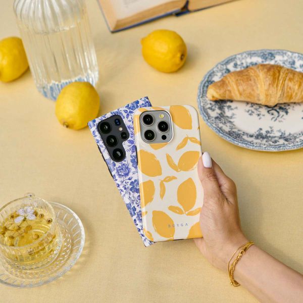 Burga Tough Backcover Apple iPhone 16 - Lemon Tart