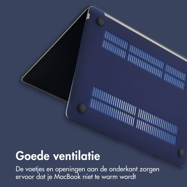 imoshion Laptop Cover Apple MacBook Pro 13 inch (2020 / 2022) - A2289 / A2251 / A2338 - Donkerblauw