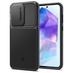 Spigen Optik Armor Camera Slider Samsung Galaxy A55 - Zwart