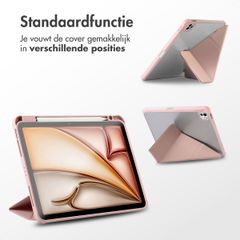 imoshion Origami Bookcase Apple iPad Pro 11 (2025) M5 / (2024) M4 - Roze