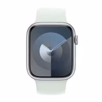 Apple Siliconen solobandje Apple Watch Series 1 - 11 / SE / Ultra (44/45/46/49 mm) - Maat 10 - Soft Mint