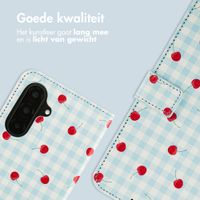 imoshion Design Bookcase Samsung Galaxy A56 - Cherry Check