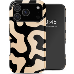 Selencia Vivid Case with MagSafe Apple iPhone 17 Pro - Art Wave Black
