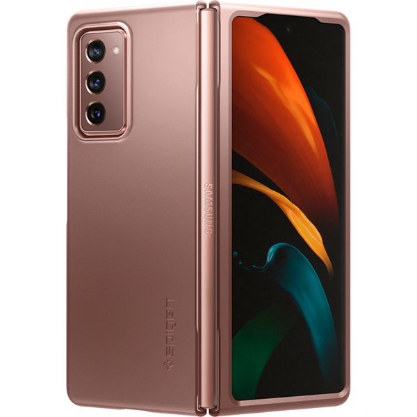 Spigen Thin Fit Pro Backcover Samsung Galaxy Z Fold2 - Bronze