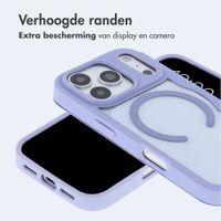 imoshion Transparante Bookcase met MagSafe Apple iPhone 18 Pro Max / 17 Pro Max - Lila