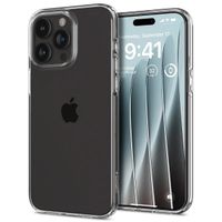 Spigen Liquid Crystal Backcover Apple iPhone 15 Pro Max - Transparant