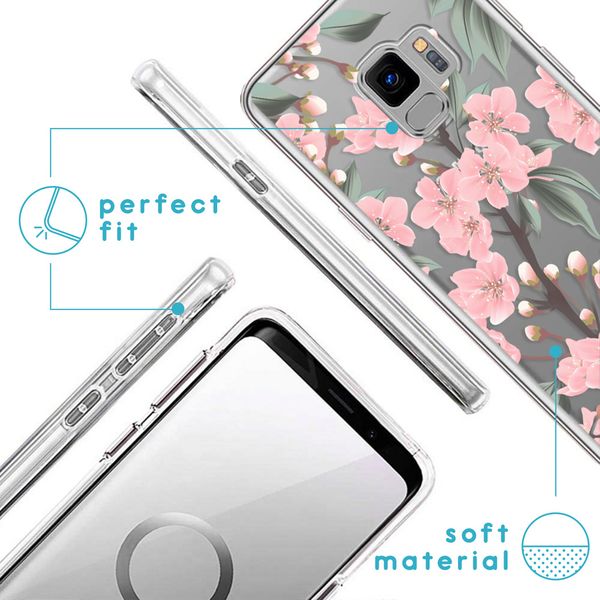 imoshion Design hoesje Samsung Galaxy S9 - Cherry Blossom