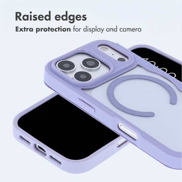 imoshion Transparent Wallet Case with MagSafe Apple iPhone 18 Pro / 17 Pro - Lilac