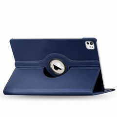 imoshion 360° draaibare Bookcase iPad Pro 11 (2024) M4 - Donkerblauw