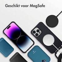 imoshion Color Backcover met afneembaar koord met MagSafe Apple iPhone 14 Pro Max - Zwart