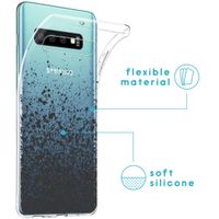 imoshion Design hoesje Samsung Galaxy S10 - Spetters - Zwart