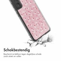 imoshion Design hoesje Samsung Galaxy S21 FE - Berries Blush