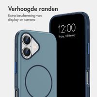 imoshion Color Backcover met Thin MagSafe Ring Apple iPhone 17 - Donkerblauw