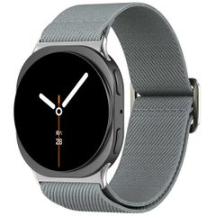 imoshion Elastisch Nylonbandje voor de Samsung Galaxy Watch 8 (Classic) - 40 / 44 / 46mm - Grijs