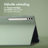 Accezz Classic Tablet Case Samsung Galaxy Tab S10 Plus / Tab S9 FE Plus / Tab S9 Plus - Groen