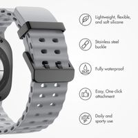 imoshion Ocean Silicone Band Samsung Galaxy Watch Ultra 2 (2026) / Ultra (2024/2025) - Brown Gray