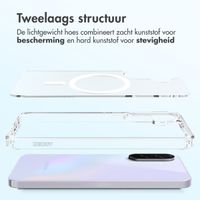 Accezz Xtreme Impact Backcover met MagSafe Samsung Galaxy A36 - Transparant