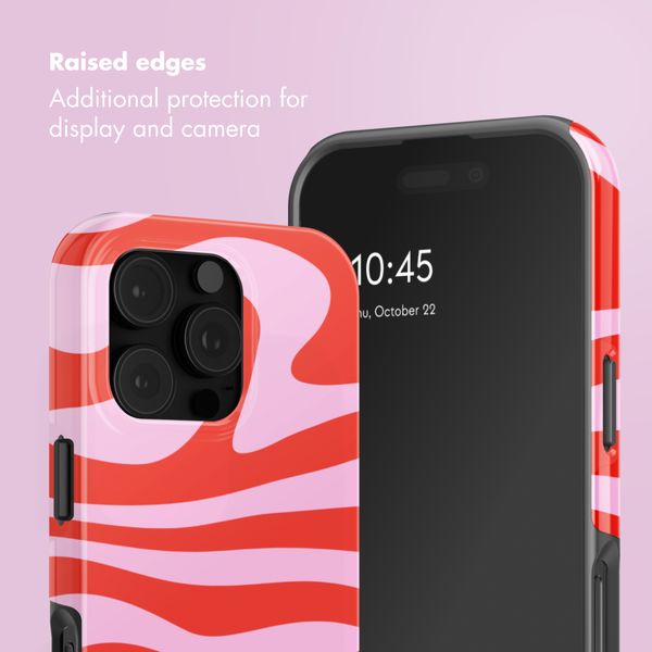 Selencia Vivid Back Cover Apple iPhone 16 Pro - Dream Swirl Pink