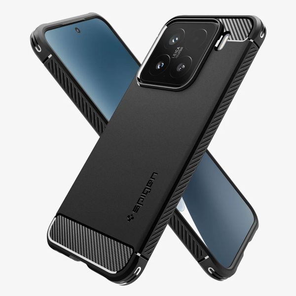 Spigen Rugged Armor Backcover Xiaomi 15 - Matte Black